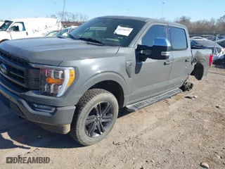 2021 Ford F-150 XL with VIN 1FTFW1E56MFC19065, listed as a IAAI auction lot 41776525 with 64,766 mi miles. Bid and sale history available at carsss.com. Image 18.