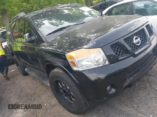 2010 Nissan Armada SE z VIN 5N1BA0NC7AN615055, wystawiony jako IAAI lot #42108459 z przebiegiem 301 246 mil mil oraz . Historia ofert i sprzedaży dostępna na DreamBid. Obrazek 1.