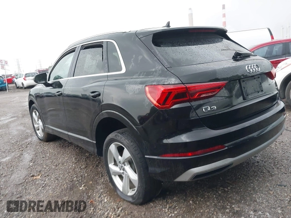2019 Audi Q3 Premium with VIN WA1AECF34K1077471, listed as a IAAI auction lot 42658213 with 125,889 mi miles and . Bid and sale history available at DreamBid. Image 3.