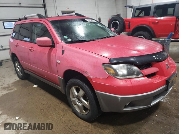 2003 Mitsubishi Outlander XLS with VIN JA4LZ41G03U030810, listed as a Copart auction lot 83254024 with 107,475 mi miles and Clean Title. Bid and sale history available at carsss.com. Image 4.