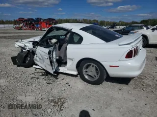 1998 Ford Mustang with VIN 1FAFP4045WF260082, listed as a Copart auction lot 72363433 with 38,643 mi miles and Salvage title. Bid and sale history available at DreamBid. Image 2.
