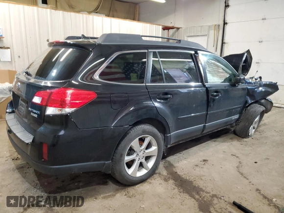 2014 Subaru Outback Limited with VIN 4S4BRBLC1E3263096, listed as a Copart auction lot 49550635 with Not Provided miles and Salvage Title. Bid and sale history available at DreamBid. Image 3.