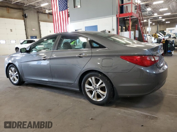 2013 Hyundai Sonata Limited with VIN 5NPEC4AC2DH625036, listed as a Copart auction lot 60469605 with 92,576 mi miles and Salvage title. Bid and sale history available at DreamBid. Image 2.
