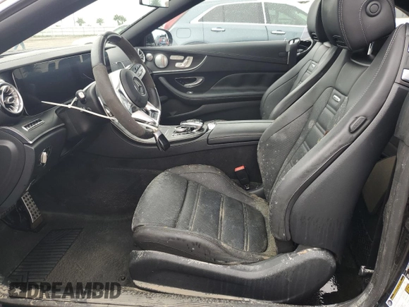 2019 Mercedes-Benz E 53 AMG with VIN WDD1K6BB1KF097313, listed as a Copart auction lot 74183554 with Not Provided miles and Non Repairable. Bid and sale history available at DreamBid. Image 7.