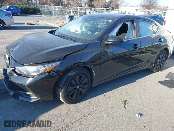 2023 Nissan Sentra S with VIN 3N1AB8BV1PY308058, listed as a IAAI auction lot 41639633 with 9,397 mi miles and . Bid and sale history available at DreamBid. Image 17.