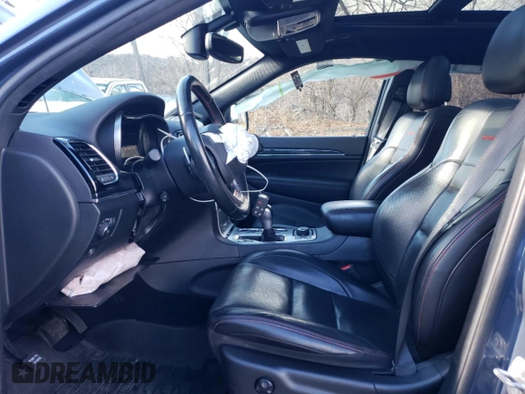 2021 Jeep Grand Cherokee Trailhawk with VIN 1C4RJFLG5MC616104, listed as a Copart auction lot 44146565 with 58,034 mi miles and Salvage Title. Bid and sale history available at carsss.com. Image 7.