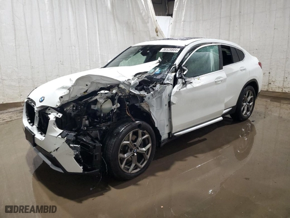 2022 BMW X4 xDrive30i with VIN 5UX33DT0XN9N03544, listed as a Copart auction lot 86528804 with NaN miles and Non Repairable. Bid and sale history available at carsss.com. Image 1.