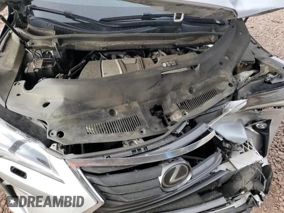 2016 Lexus RX 350 with VIN 2T2ZZMCA7GC032352, listed as a Copart auction lot 55393045 with 105,023 mi miles and Salvage Title. Bid and sale history available at DreamBid. Image 12.