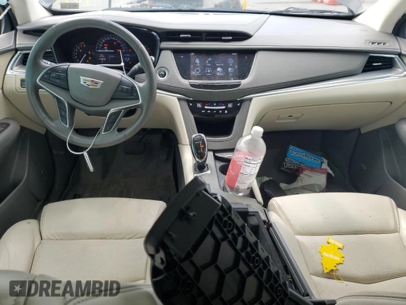 2017 Cadillac XT5 Luxury AWD with VIN 1GYKNDRS1HZ243825, listed as a Copart auction lot 52302665 with 115,674 mi miles and Salvage Title. Bid and sale history available at carsss.com. Image 8.
