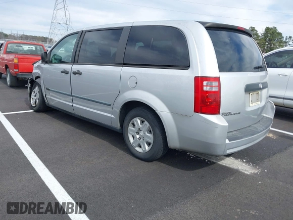2008 Dodge Grand Caravan SE with VIN 2D8HN44H08R705511, listed as a IAAI auction lot 41849520 with 155,610 mi miles and . Bid and sale history available at DreamBid. Image 3.