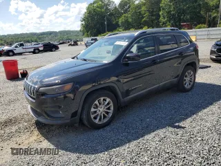 2019 Jeep Cherokee Latitude with VIN 1C4PJLCB4KD187328, listed as a Copart auction lot 61162315 with 80,088 mi miles and Salvage title. Bid and sale history available at DreamBid. Image 1.