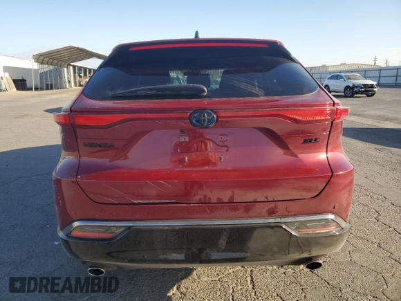 2023 Toyota Venza LE with VIN JTEAAAAH0PJ125303, listed as a Copart auction lot 71967424 with 95,277 mi miles and Salvage Title. Bid and sale history available at carsss.com. Image 6.