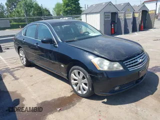 2006 Infiniti M with VIN JNKAY01FX6M255416, listed as a IAAI auction lot 42077411 with 238,560 mi miles. Bid and sale history available at carsss.com. Image 1.