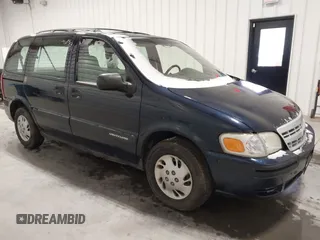 2001 Chevrolet Venture Value 1SV Pkg with VIN 1GNDU23E21D205829, listed as a IAAI auction lot 41592907 with 116,223 mi miles. Bid and sale history available at carsss.com. Image 1.