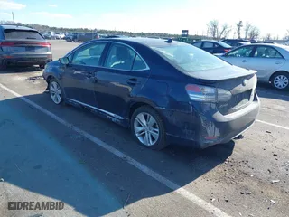 2010 Lexus HS 250h with VIN JTHBB1BA9A2035560, listed as a IAAI auction lot 41694493 with 131,106 mi miles. Bid and sale history available at carsss.com. Image 3.