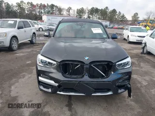 2021 BMW X3 xDrive30i with VIN 5UXTY5C03M9H92100, listed as a IAAI auction lot 41856328 with 19,460 mi miles and . Bid and sale history available at DreamBid. Image 12.