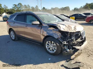 2018 Chevrolet Equinox LT with VIN 2GNAXJEVXJ6253885, listed as a Copart auction lot 76567094 with 44,267 mi miles and Salvage Title. Bid and sale history available at carsss.com. Image 4.