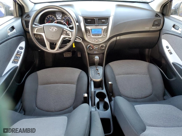 2014 Hyundai Accent GS with VIN KMHCT5AE8EU175586, listed as a Copart auction lot 87163834 with 88,190 mi miles and Non Repairable. Bid and sale history available at carsss.com. Image 8.