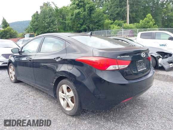 2012 Hyundai Elantra Limited with VIN KMHDH4AE6CU301408, listed as a IAAI auction lot 42691408 with 113,184 mi miles and . Bid and sale history available at DreamBid. Image 6.