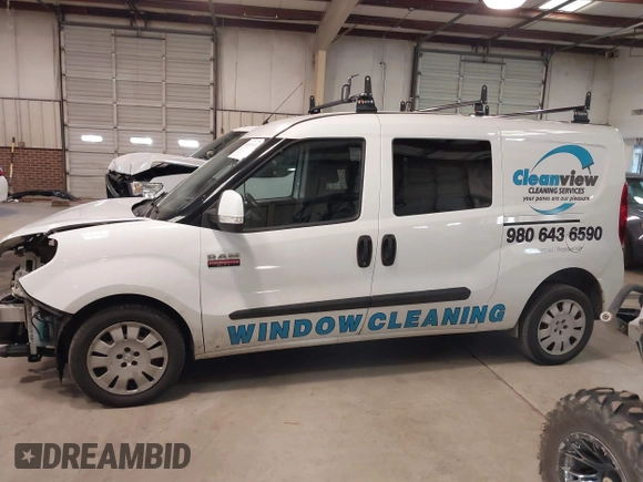 2017 Ram ProMaster City Cargo Van Tradesman SLT with VIN ZFBERFBB7H6E07275, listed as a IAAI auction lot 41607879 with 108,618 mi miles. Bid and sale history available at carsss.com. Image 15.