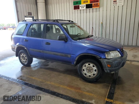 2001 Honda CR-V LX z VIN JHLRD18401C034127, wystawiony jako Copart lot #56577855 z przebiegiem 186 441 mil mil oraz Szkoda całkowita • Salvage title. Historia ofert i sprzedaży dostępna na DreamBid. Obrazek 4.