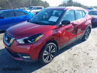2019 Nissan Kicks S with VIN 3N1CP5CU1KL556654, listed as a IAAI auction lot 41215355 with 63,598 mi miles. Bid and sale history available at carsss.com. Image 18.