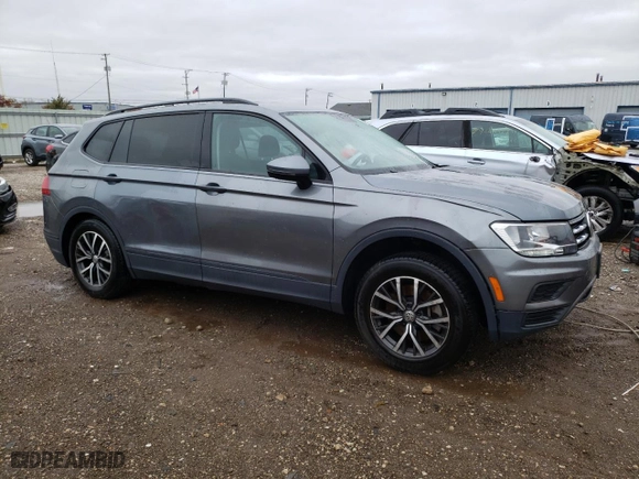 2021 Volkswagen Tiguan S with VIN 3VV0B7AX5MM143805, listed as a Copart auction lot 79307494 with 68,825 mi miles and Salvage Title. Bid and sale history available at carsss.com. Image 4.