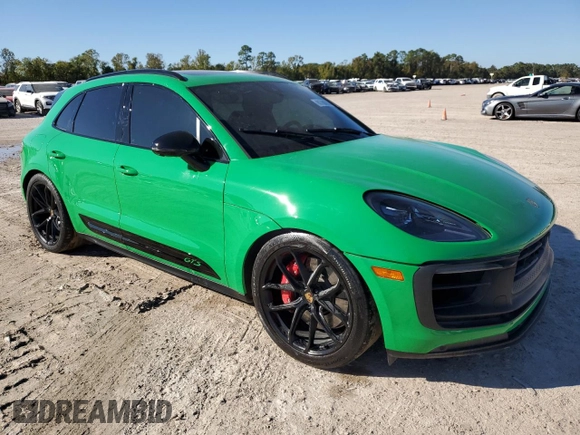 2022 Porsche Macan Turbo with VIN WP1AF2A58NLB32131, listed as a Copart auction lot 80760294 with Not provided miles and Non repairable. Bid and sale history available at DreamBid. Image 4.