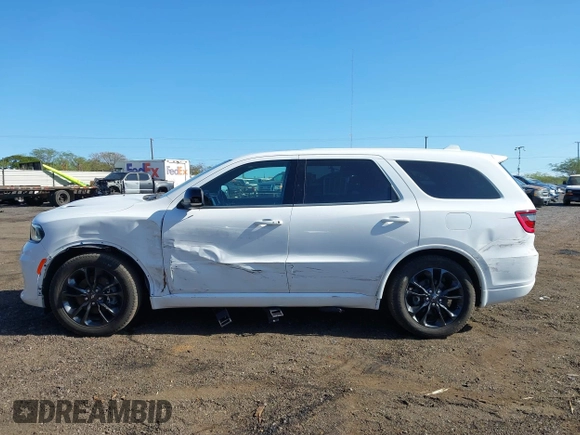 2022 Dodge Durango GT Plus with VIN 1C4RDHDG3NC187175, listed as a IAAI auction lot 41560375 with 6,884 mi miles and . Bid and sale history available at DreamBid. Image 15.