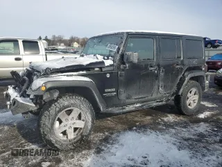2018 Jeep Wrangler JK Unlimited Sport with VIN 1C4BJWDG4JL820551, listed as a Copart auction lot 45818375 with 92,109 mi miles and Salvage Title. Bid and sale history available at carsss.com. Image 1.