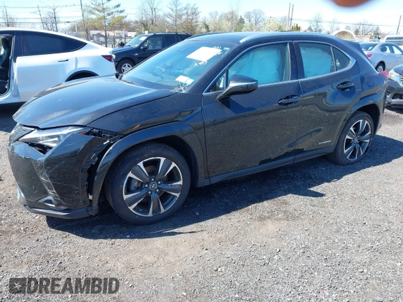 2022 Lexus UX 250h with VIN JTHP9JBH3N2054478, listed as a IAAI auction lot 42060342 with 38,954 mi miles and . Bid and sale history available at DreamBid. Image 17.
