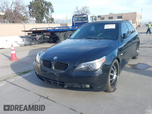 2006 BMW 5 Series 530i with VIN WBANE73576CM40521, listed as a IAAI auction lot 41623976 with 150,953 mi miles and . Bid and sale history available at carsss.com. Image 6.