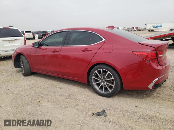 2019 Acura TLX with VIN 19UUB2F3XKA004967, listed as a Copart auction lot 51589345 with 97,325 mi miles and Salvage title. Bid and sale history available at DreamBid. Image 2.