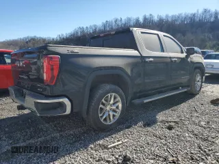 2022 GMC Sierra 1500 SLT with VIN 3GTU9DED8NG180664, listed as a Copart auction lot 47033665 with Not Provided miles and Salvage Title. Bid and sale history available at DreamBid. Image 3.