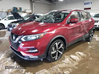 2021 Nissan Rogue Sport SL with VIN JN1BJ1CW4MW442040, listed as a Copart auction lot 49525615 with 21,705 mi miles and Salvage Title. Bid and sale history available at carsss.com. Image 1.