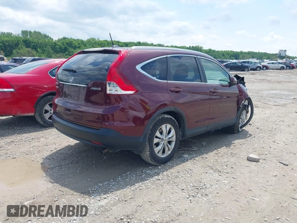 2013 Honda CR-V EX-L z VIN 5J6RM4H78DL056142, wystawiony jako IAAI lot #42269132 z przebiegiem 135 895 mil mil oraz . Historia ofert i sprzedaży dostępna na DreamBid. Obrazek 4.