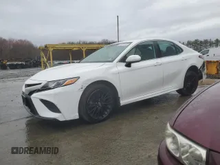 2019 Toyota Camry LE with VIN 4T1B11HK4KU715047, listed as a Copart auction lot 50161415 with 108,958 mi miles and Salvage Title. Bid and sale history available at carsss.com. Image 1.