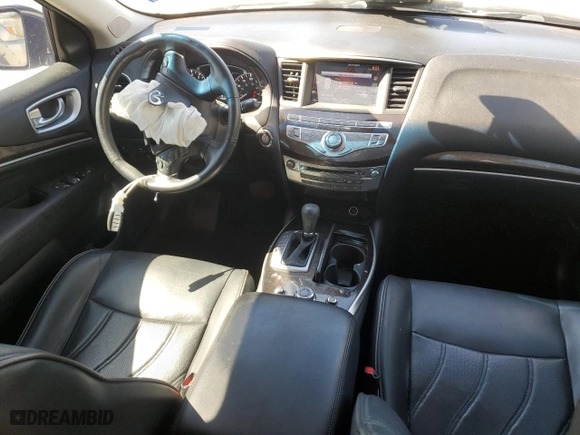 2015 Infiniti QX60 with VIN 5N1AL0MNXFC507170, listed as a Copart auction lot 49614985 with 67,814 mi miles and Salvage Title. Bid and sale history available at carsss.com. Image 8.