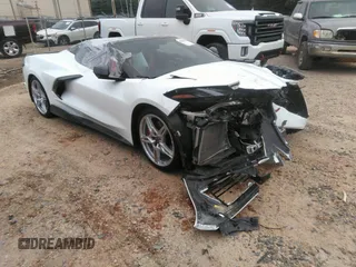 2021 Chevrolet Corvette 3LT with VIN 1G1YC3D42M5114379, listed as a IAAI auction lot 42268635 with 38,181 mi miles and . Bid and sale history available at DreamBid. Image 1.