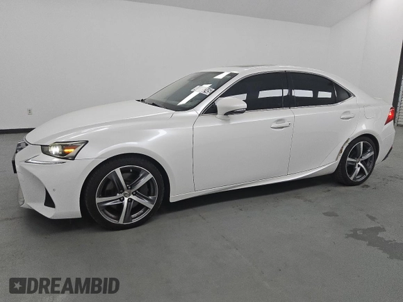 2017 Lexus IS with VIN JTHBA1D26H5044718, listed as a Copart auction lot 47655245 with 162,157 mi miles and Clean Title. Bid and sale history available at carsss.com. Image 1.