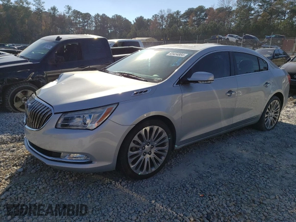 2016 Buick LaCrosse Premium II with VIN 1G4GF5G33GF179874, listed as a Copart auction lot 83434884 with 116,485 mi miles and Salvage Title. Bid and sale history available at carsss.com. Image 1.