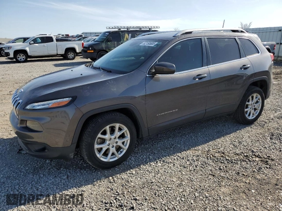 2018 Jeep Cherokee Latitude Plus with VIN 1C4PJLLB1JD542986, listed as a Copart auction lot 52150685 with 43,997 mi miles and Salvage Title. Bid and sale history available at carsss.com. Image 1.