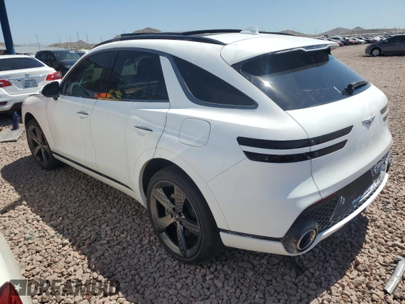 2022 Genesis GV70 Sport with VIN KMUMCDTCXNU038421, listed as a Copart auction lot 73715244 with Not provided miles and Salvage title. Bid and sale history available at DreamBid. Image 2.
