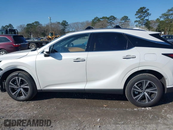 2025 Lexus RX with VIN JTJCHMAAXS2022824, listed as a IAAI auction lot 41744094 with 523 mi miles. Bid and sale history available at carsss.com. Image 15.