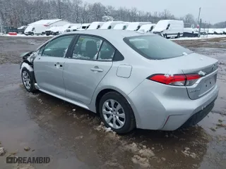 2024 Toyota Corolla LE with VIN 5YFB4MDE8RP091693, listed as a IAAI auction lot 41563870 with 55,289 mi miles. Bid and sale history available at carsss.com. Image 3.