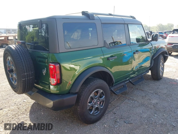 2024 Ford Bronco Big Bend with VIN 1FMDE7BH6RLB35876, listed as a IAAI auction lot 42281846 with 2,129 mi miles and . Bid and sale history available at DreamBid. Image 4.