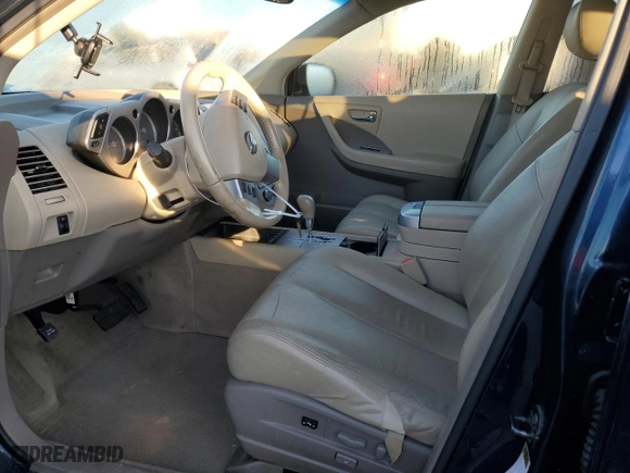 2007 Nissan Murano S with VIN JN8AZ08WX7W632079, listed as a Copart auction lot 73550994 with 154,599 mi miles and Clean Title. Bid and sale history available at carsss.com. Image 7.