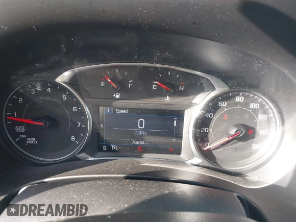 2019 GMC Terrain SLE with VIN 3GKALMEV9KL193203, listed as a IAAI auction lot 41679974 with 76,684 mi miles. Bid and sale history available at carsss.com. Image 7.