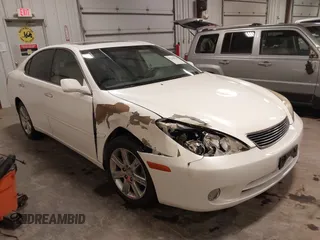 2005 Lexus ES 330 with VIN JTHBA30G255087929, listed as a IAAI auction lot 41310212 with 146,774 mi miles. Bid and sale history available at carsss.com. Image 1.