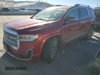 2022 GMC Acadia Denali with VIN 1GKKNXLS5NZ114373, listed as a Copart auction lot 43594855 with 31,224 mi miles and Salvage title. Bid and sale history available at DreamBid. Image 1.
